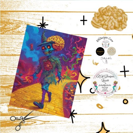 デコップスカクレローイエローブリックロード不気味 薄葉紙