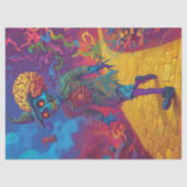 デコップスカクレローイエローブリックロード不気味 薄葉紙 (正面)