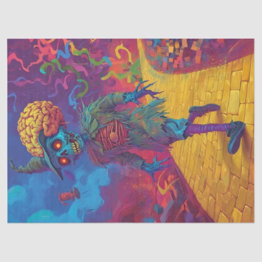 デコップスカクレローイエローブリックロード不気味 薄葉紙 (正面)