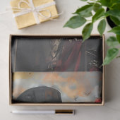 デコップスケルトンカップルビクトリアンスチームパンク 薄葉紙 (ギフト)