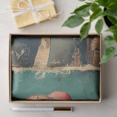 デコップスケルトンソンブレロのギタープレーヤー 薄葉紙 (ギフト)