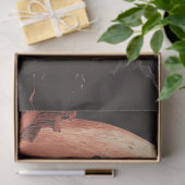 デコップスケルトンブラックレッドムーンライダーハロウィーン 薄葉紙 (ギフト)