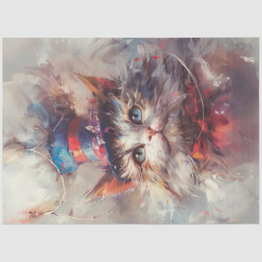 デコップスターズ&ストリップウィッカーズキャットUSA 薄葉紙 (正面)