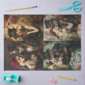 デコップスタームパンクゴシックバレンタインカップル(4) 薄葉紙 (クラフト)