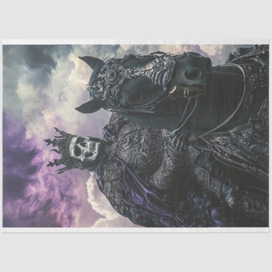 デコップスタームパンクゴシック骨格 薄葉紙 (正面)