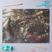 デコップスタームパンクサイボーグ海賊 薄葉紙 (クラフト)