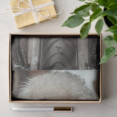 デコップスタームパンクスタンダードプードルバイクもしくは自転車に乗る人 薄葉紙 (ギフト)