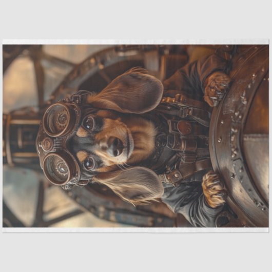 デコップスタームパンクダッ飛んでいるシュント 薄葉紙 (正面)