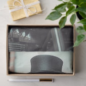 デコップスタームパンクブラックスタンダードプードルバイクもしくは自転車に乗る人 薄葉紙 (ギフト)