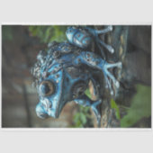 デコップスタームパンクブルーフロッグティッシュペーパー 薄葉紙 (正面)