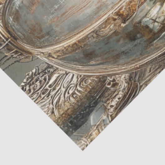 デコップスタームパンクホットエアバルーン鏡仕上げ 薄葉紙 (詳細)