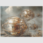 デコップスタームパンクホットエアバルーン鏡仕上げ 薄葉紙 (正面)