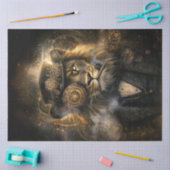 デコップスタームパンクリオン複雑なギア葉巻 薄葉紙 (クラフト)