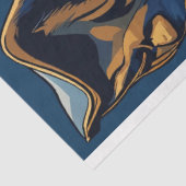 デコップスティームパンクコバルトブルードッグ 薄葉紙 (詳細)