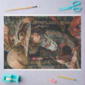 デコップスティームパンクトラベラーガールビクトリアン 薄葉紙 (クラフト)