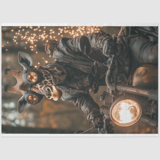 デコップステームパンクキリン 薄葉紙 (正面)