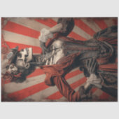 デコップダークスチームパンク骨格回路 薄葉紙 (正面)