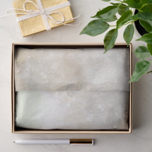 デコップテクスチャフェイク仕上げティール（緑がかった色）ブルーグリーン 薄葉紙 (ギフト)