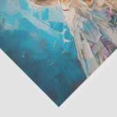 デコップテクスチャ油ベースのエンジェル絵を描ズ 薄葉紙 (詳細)