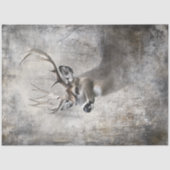 デコップディアハンターズドリーム威厳のあるワイルドライフ 薄葉紙 (正面)