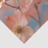 デコップデリケート桃のハナミズキの花 薄葉紙 (詳細)