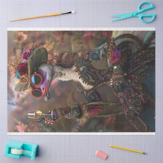 デコップトイお洒落ンクレートワカドドール 薄葉紙 (クラフト)