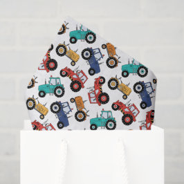 デコップトラクターバースデーパーティー 薄葉紙