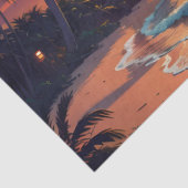 デコップトロピカルビーチサンセット 薄葉紙 (詳細)