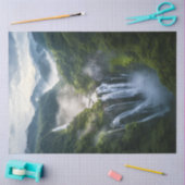 デコップトロピカルミスティ滝南米 薄葉紙 (クラフト)