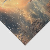 デコップナイトシーンムーンキャッスルスワン湖 薄葉紙 (詳細)