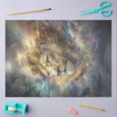 デコップネブラコズミックライオン鮮やかカラー 薄葉紙 (クラフト)