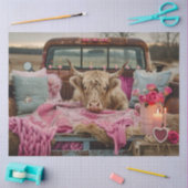 デコップハイラお洒落ンドカウバレンタイントラック 薄葉紙 (クラフト)