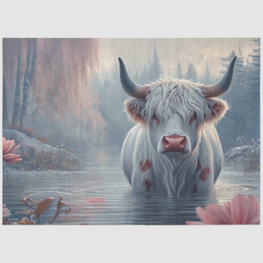 デコップハイラお洒落ンドカウピンクのフエ池 薄葉紙 (正面)