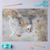 デコップハイラお洒落ンドカウフラワー 薄葉紙 (クラフト)