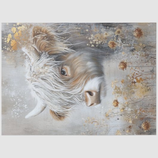 デコップハイラお洒落ンドカウフラワー 薄葉紙 (正面)