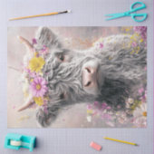 デコップハイラお洒落ンド牛フローラクラウン 薄葉紙 (クラフト)