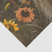 デコップハイランドカウスプレーフィールドヒマワリ 薄葉紙 (詳細)