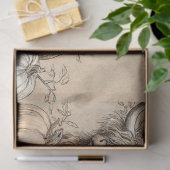 デコップハイランドカウホワイト幽霊 薄葉紙 (ギフト)