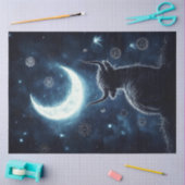 デコップハイランドカーフシッティングヒル主演ムーン 薄葉紙 (クラフト)