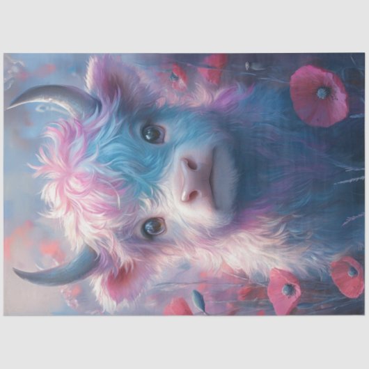 デコップハイランドカーフレウンドポピー 薄葉紙 (正面)