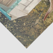 デコップハイランドフシズフロントティール(緑がかった色)納屋 薄葉紙 (詳細)