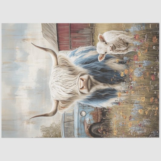 デコップハイラ素朴ンドカウフィールドレッドバーン 薄葉紙 (正面)