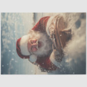 デコップハッピーサンタスレディングオンヒル 薄葉紙 (正面)