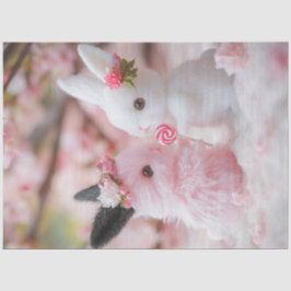 デコップバお洒落レンタヌバニーカップル 薄葉紙