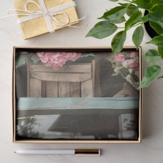 デコップバレンタイン花店のディスプレイ 薄葉紙 (ギフト)