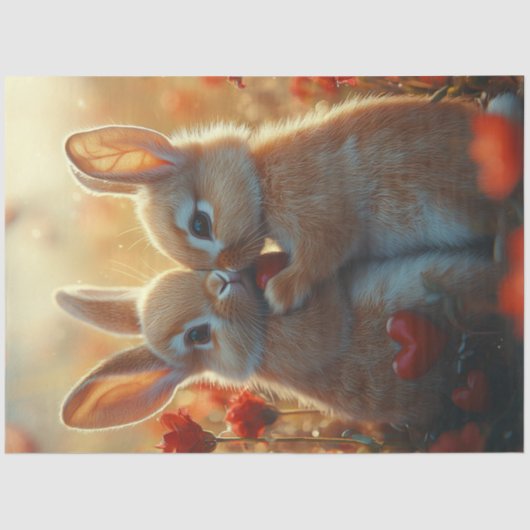 デコップバレンタイン2ブンニーズ恋のバレンタイン 薄葉紙 (正面)