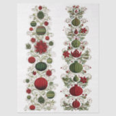 デコップバーティカルカスケードホリデイ要素 薄葉紙 (正面)