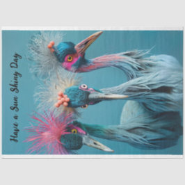 デコップバード太陽の輝く日 薄葉紙