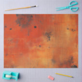 デコップバーフェイクンドオレンジブラックウェスタンテーマ 薄葉紙 (クラフト)