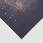 デコップパープル鮮やか金ゴールドクリスマスツリー 薄葉紙 (詳細)